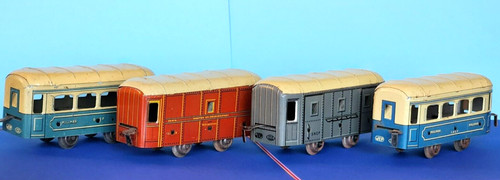 Jouet ancien wagons - ancien,