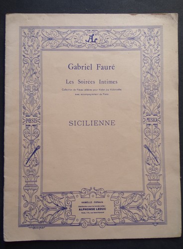 Partition sicilienne - partition,