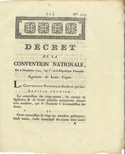 Original révolution décret - -,