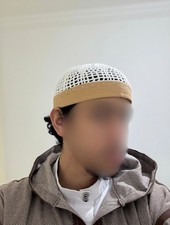 chéchia blanche neuve