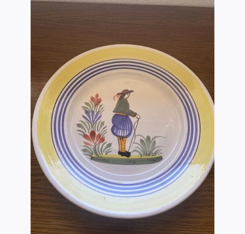 Henriot quimper assiette - quimper,