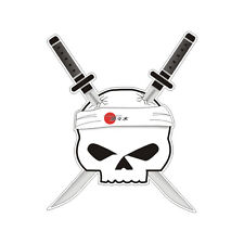 Sticker plastifié SKULL