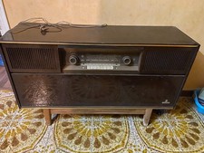 Meuble radio tourne - , disque