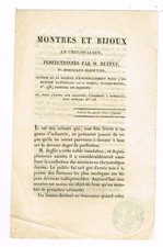 MONTRES & BIJOUX I RUFFET AU PALAIS ROYAL I CHRYSOCALQUE I 1820-30