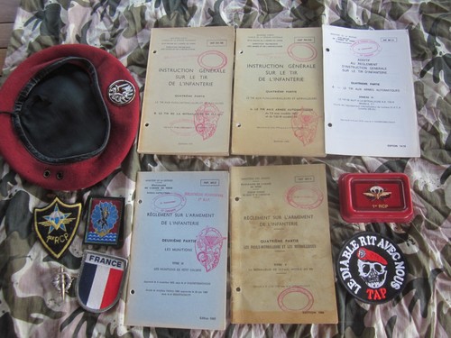 Lot objets paras rcp patchs - objets, 1
