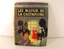 BD Tintin Les bijoux de la Castafiore Hergé édition B34 de 1963 imp Danel