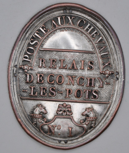 Plaque métier relais - de,