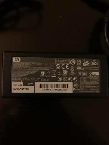 Genuine laptop charger ac - hp,