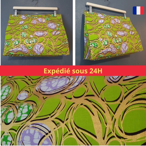 Sac tissu wax tote - tote, bag