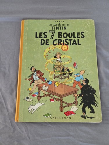 Tintin les 7 boules de - 7,
