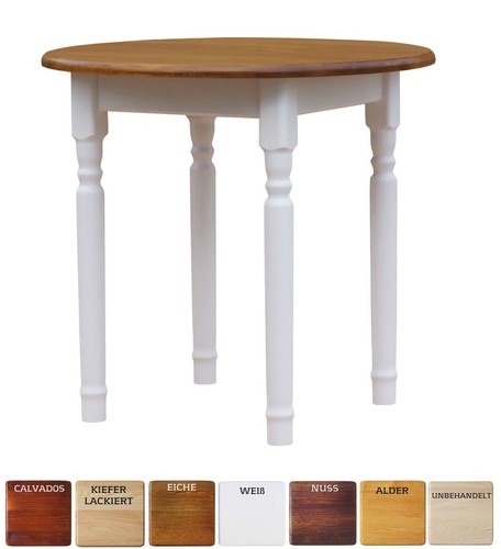 Table ronde pin - en,