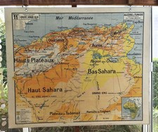 ancien carte géographie vidal