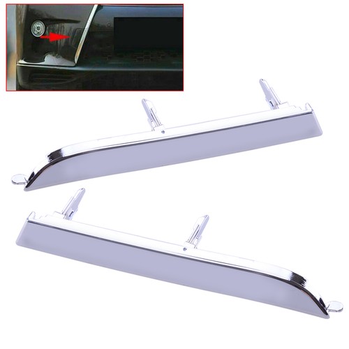 1pair chrome front - 1pair, trim