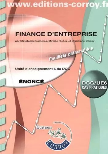 Finance entreprise énoncé - finance,