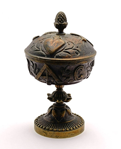 Coupe franc maçon bronze - franc,