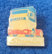 RARE PINS TRACTEUR   CAMION SCANIA STREAMLINE SIGNÉ AB AU DOS