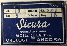 Sicura [ 1X=1 Ressort