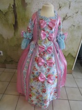 Costume Robe Princesse Marquise Cérémonie Déguisement Canaval  Enfant Fille  