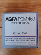Bande Magnétique Mère Paster Tape Agfa PEM 469 762 M De Bande