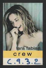 Lara FABIAN, Billet Pass