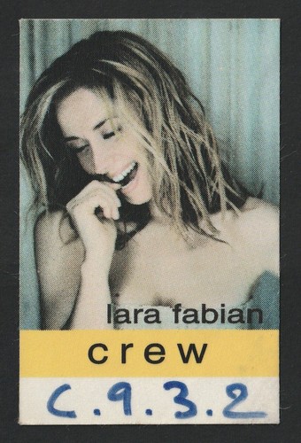 Lara fabian billet pass - lara,