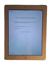 Tablette APPLE Ipad 3ème génération 16Go A1430 bloqué Icloud