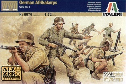 Italeri 6076 wwii german - 1:72,