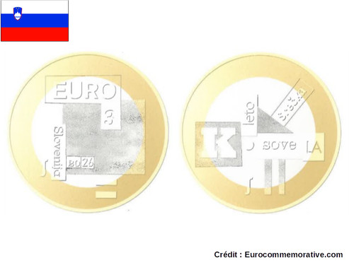 Euros commémorative - 3€,