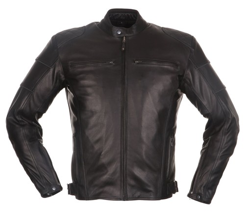 Veste cuir moto - en,