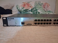 D-Link xStack DGS-3120-24TC  24 Port Gigabit Ethernet Switch
