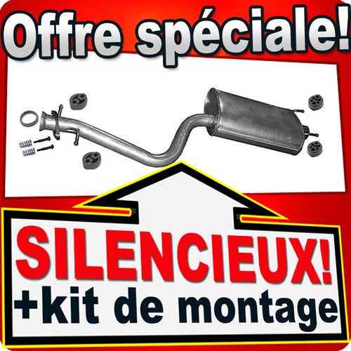 Silencieux arriere pour lexus - arriere,