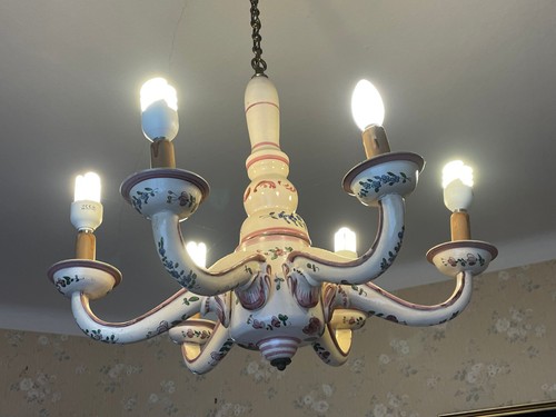 Lustre ancien faience - faience, de