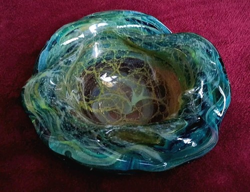 Vide poche cendrier verre - vide-poche, en