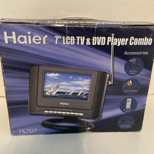 Haier lcd dvd - tv, &