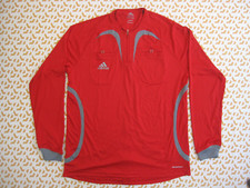 Maillot Arbitre Formotion Porté Adidas Football vintage rouge Homme - XL