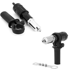 Adaptateur Riveteuse Perceuse Électrique sans Fil Kit Pistolet Riveter Métal