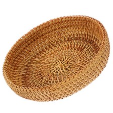  Panier tissé de table rond