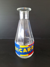 Pichet Carafe Verre Pastis RICARD Anisette vintage