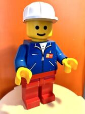 PERSONNAGE LEGO JUMBO XXL - 49CM ROUGE BLEU CHANTIER
