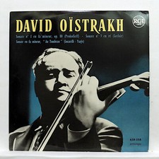 DAVID OISTRAKH ⸺  PROKOFIEV & LECLAIR violin sonatas ⸺  RCA orig FR LP EX
