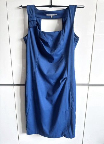 Robe midi été bleue - robe, d'été