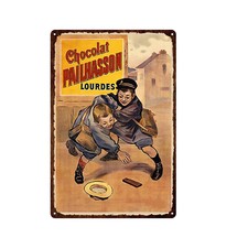 Plaque métal  pub ancienne