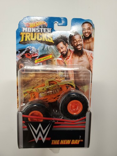 Hot wheels monster truck - monster, wwe