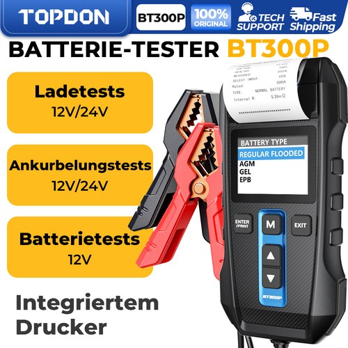 Topdon bt300p testeur - bt300p, de
