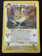 Carte pokemon raichu - pokemon, obscur