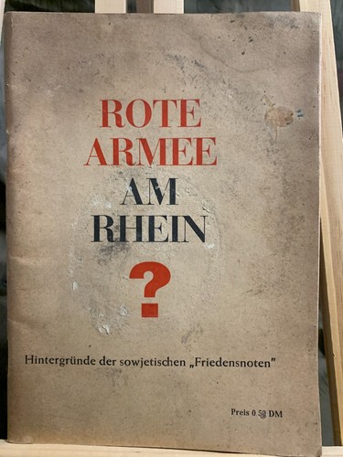 Armée rouge sur rhin - armée,