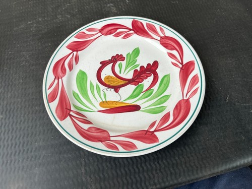 Assiette ancienne faïence - assiette,