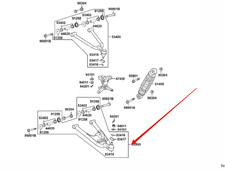 Bras de suspension inférieur