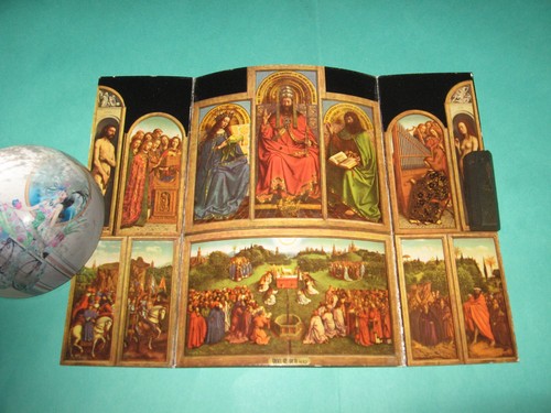 Carte religieuse tryptique - carte,