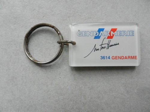 Porte clés gendarmerie - porte,